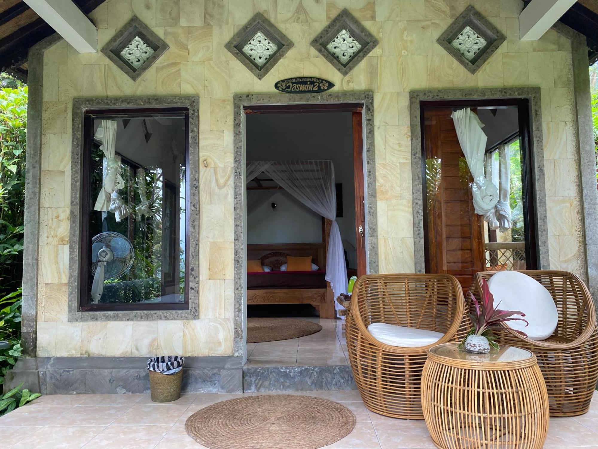 Great Mountain Views Villa Resort Selat Zimmer foto
